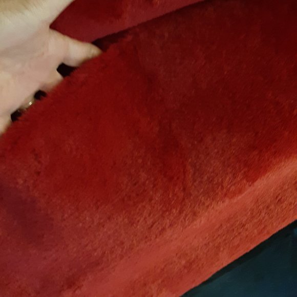 NWT VELVET BY GRAHAM & SPENCER MINA LUX FAUX FUR REVERSIBLE RED JACKET SIZE M - Picture 7 of 10